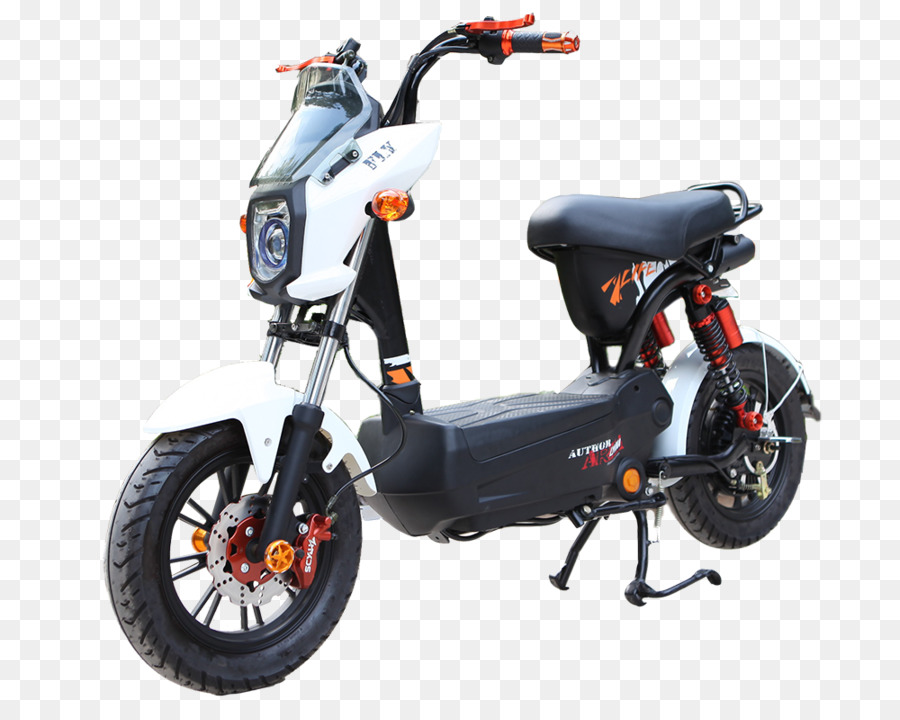 Scooter Elétrica，Azul PNG