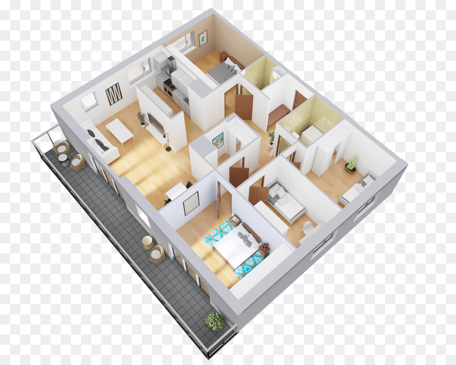 Layout Do Apartamento，Planta Baixa PNG