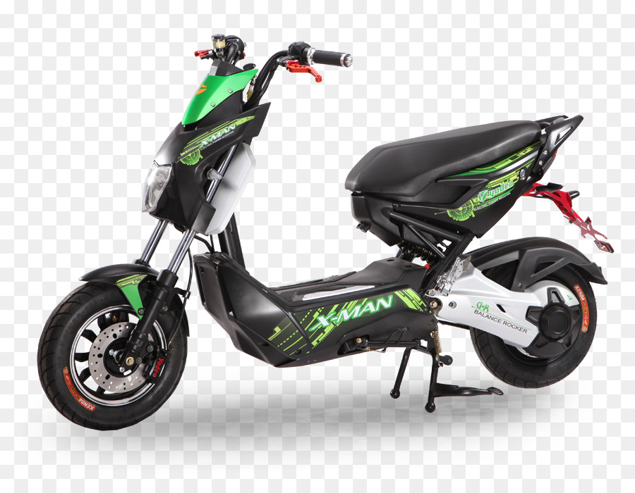 Scooter Elétrica，Azul PNG