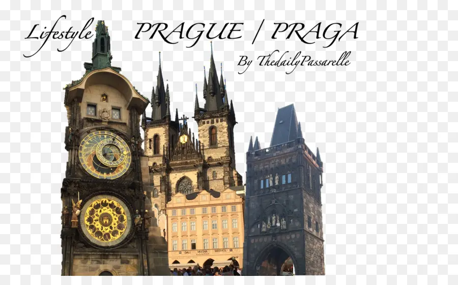 Marcos De Praga，Torre Do Relógio PNG