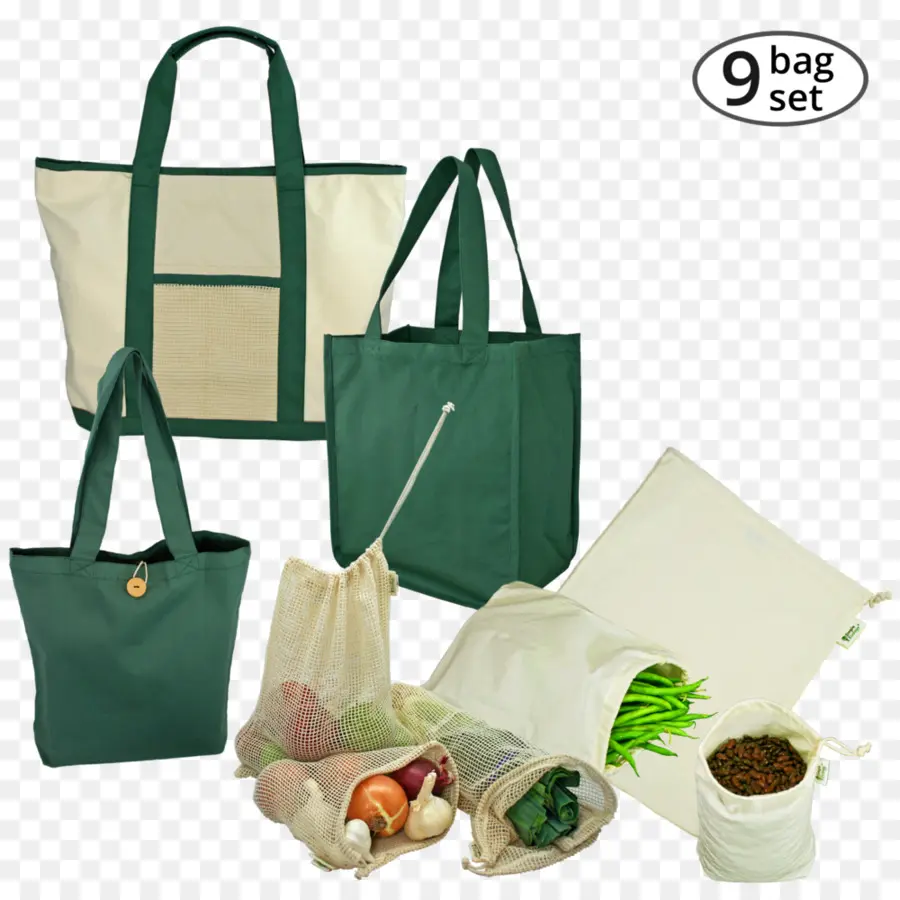 Conjunto De Bolsas，Reutilizável PNG