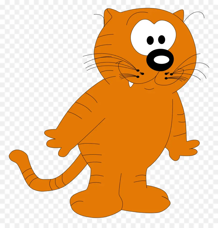 Gato Laranja，Desenho Animado PNG