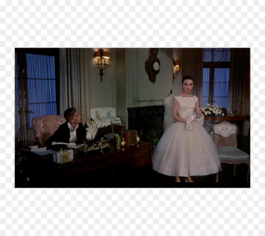 Vestido De Noiva，Preto Vestido Givenchy De Audrey Hepburn PNG