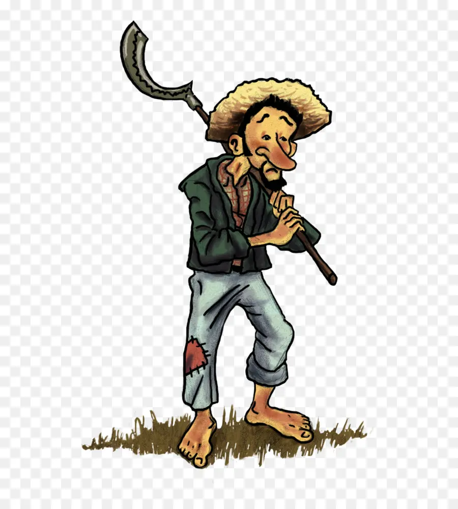 Agricultor，Foice PNG