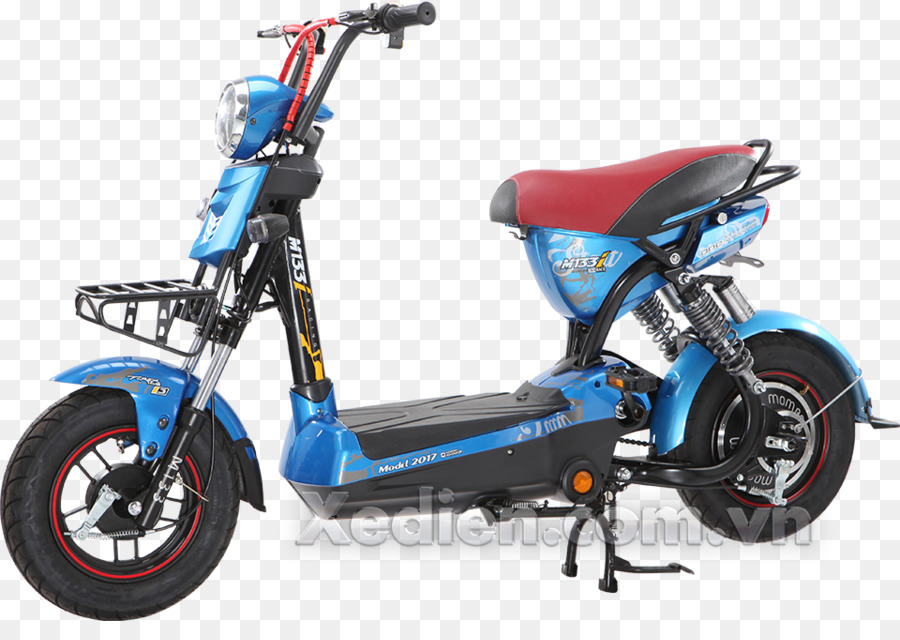 Scooter Elétrica，Azul PNG