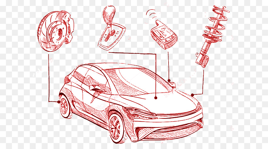 Carro，Desenho PNG