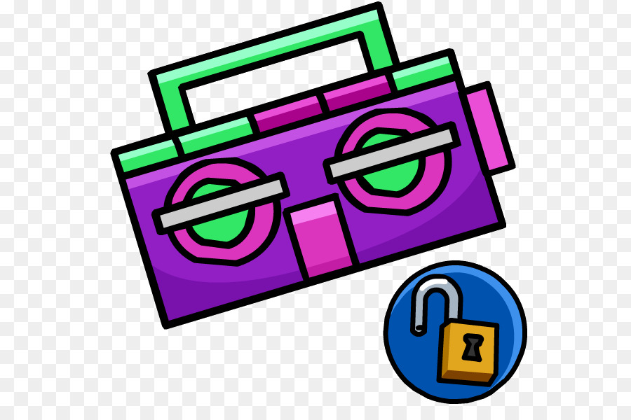 O Club Penguin，Boombox PNG