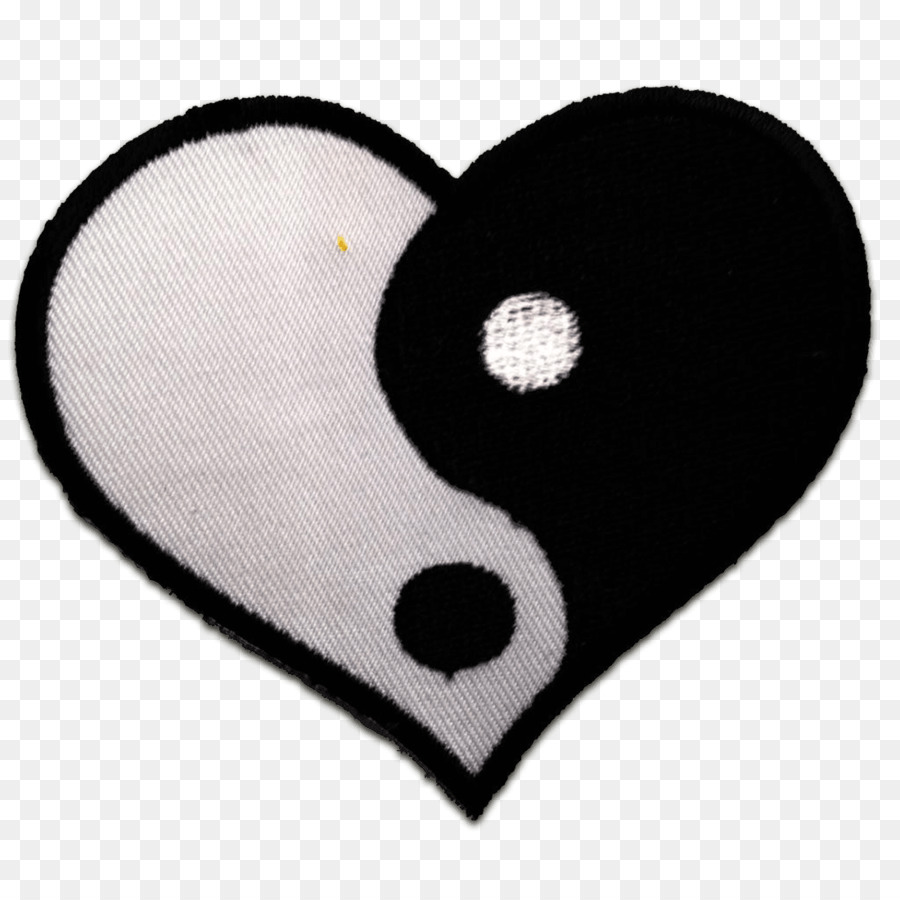 Coração Yin Yang，Equilíbrio PNG