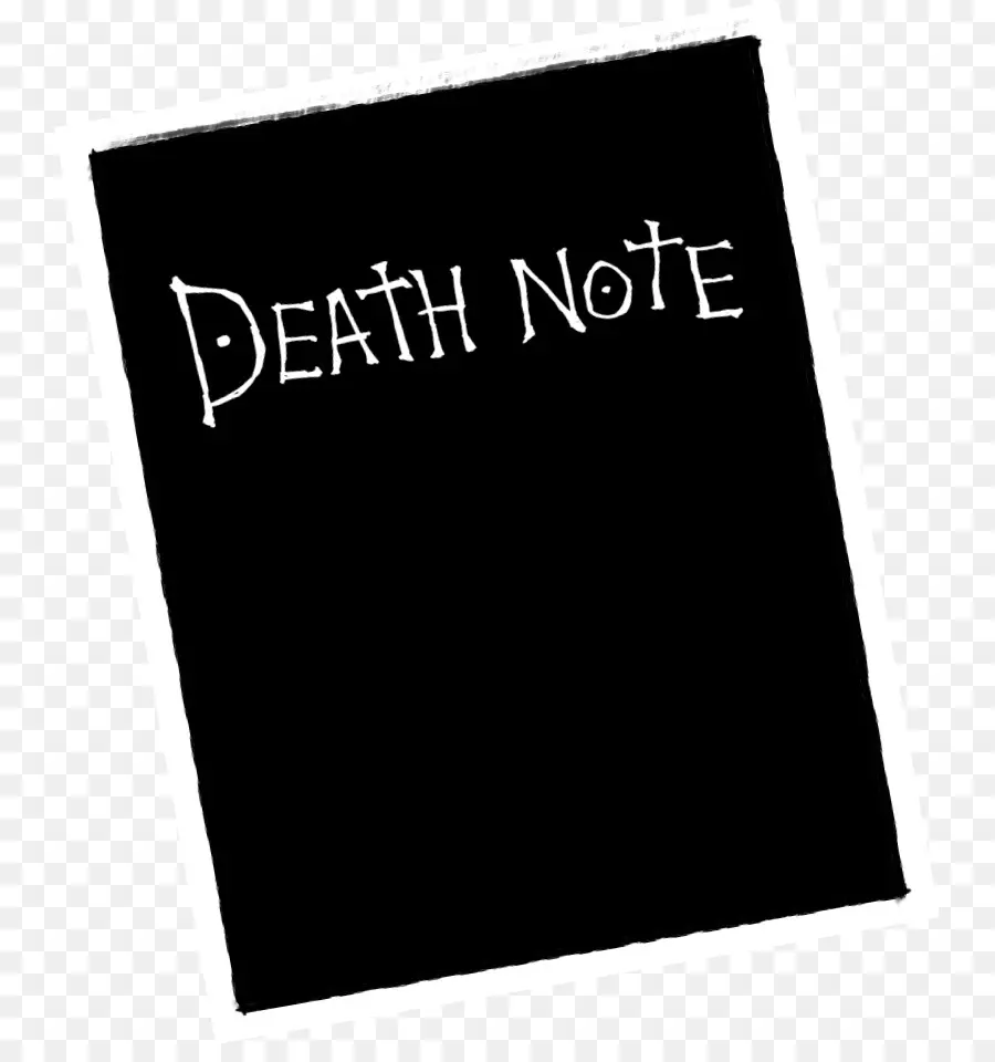 Caderno Da Morte，Preto PNG