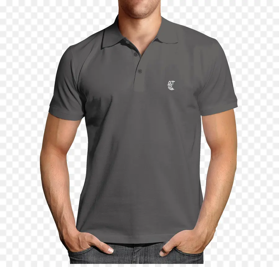 Polo Cinza，Colarinho PNG