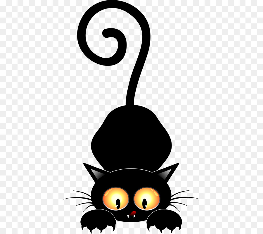 Gato Preto，Desenho Animado PNG