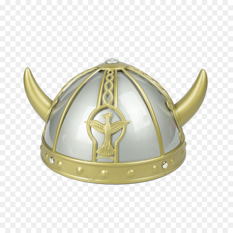 Capacete Viking，Ouro PNG