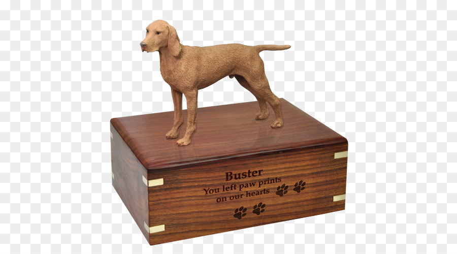 Estatueta De Cachorro，Caixa De Madeira PNG