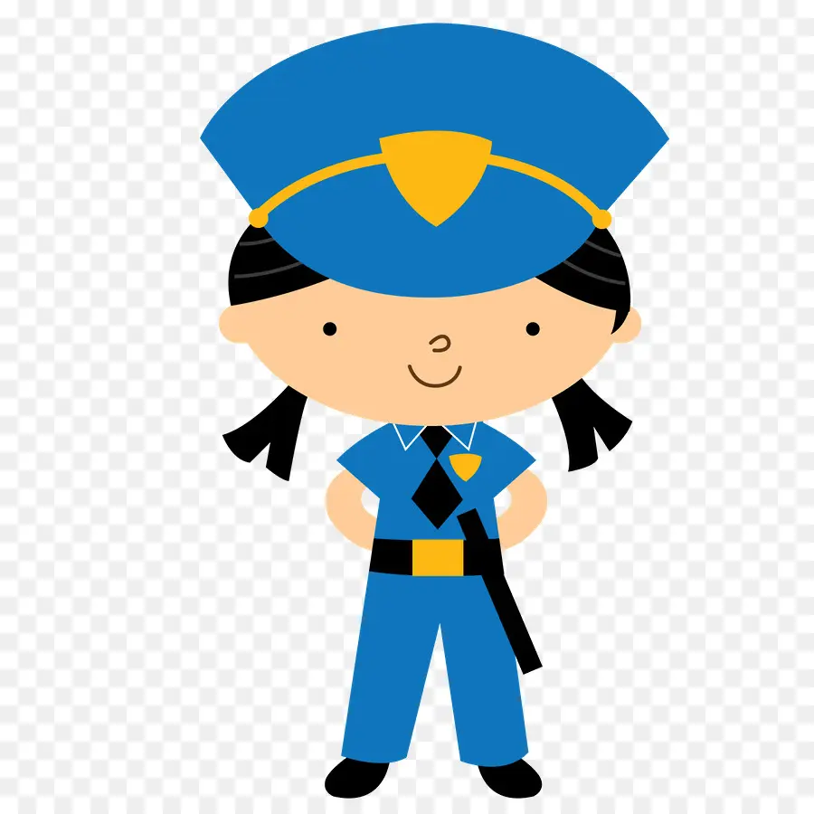 Policial De Desenho Animado，Uniforme PNG