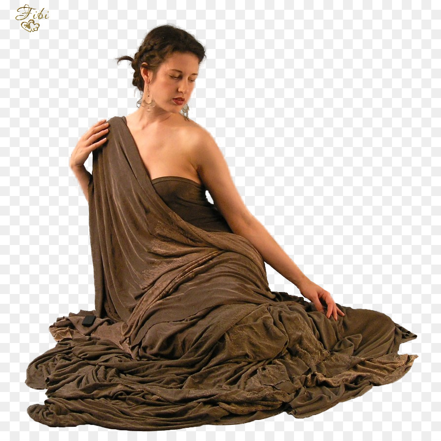 Mulher De Vestido，Moda PNG