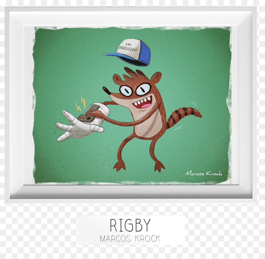 Rigby，Desenho PNG