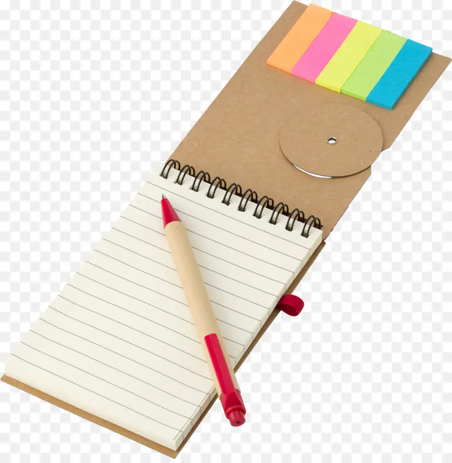 Caderno E Caneta，Papelaria PNG