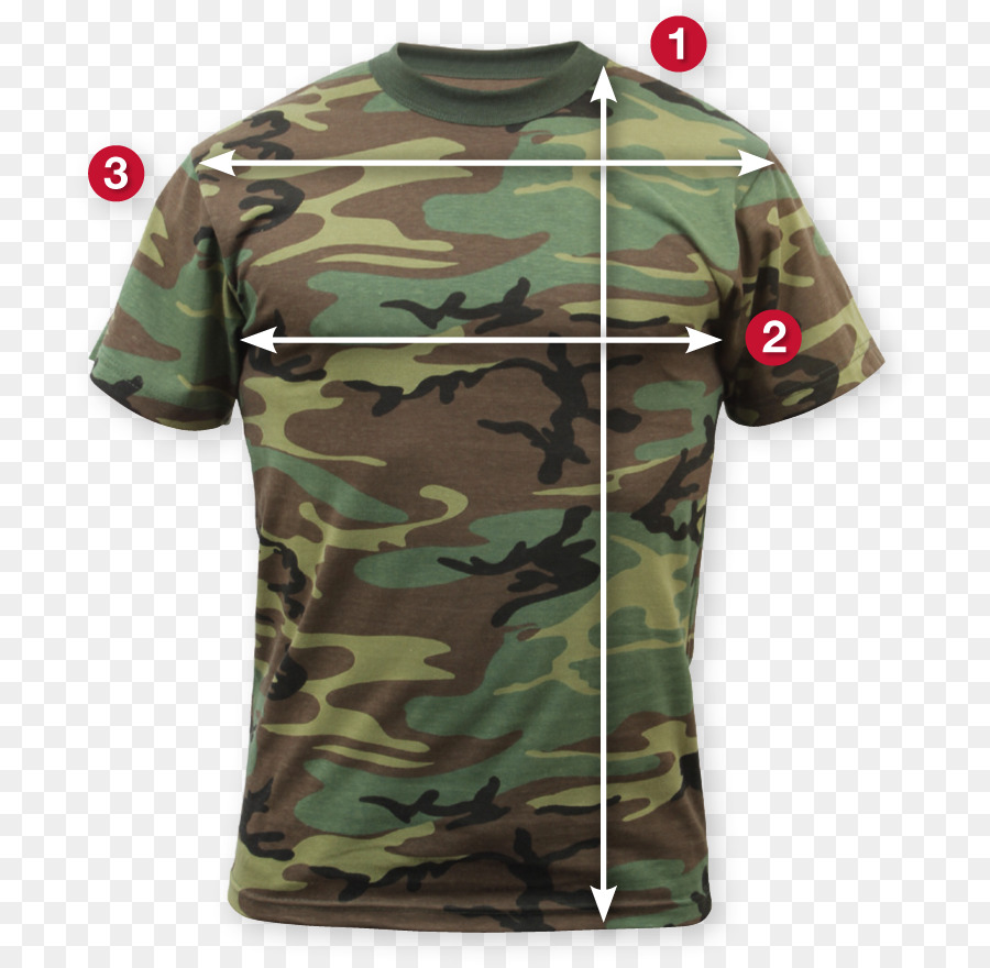 Tshirt，Camuflagem Militar PNG