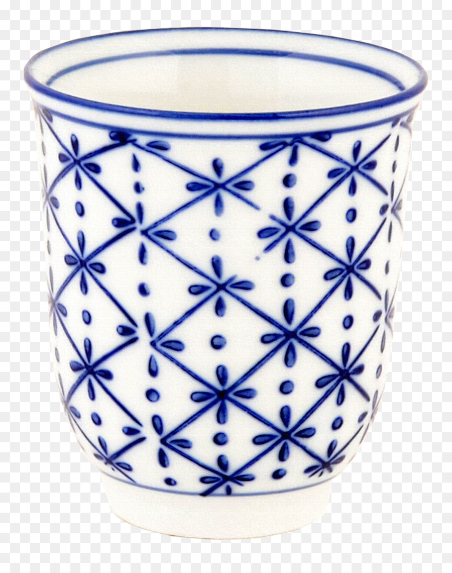 Caneca，Cerâmica Azul E Branca PNG