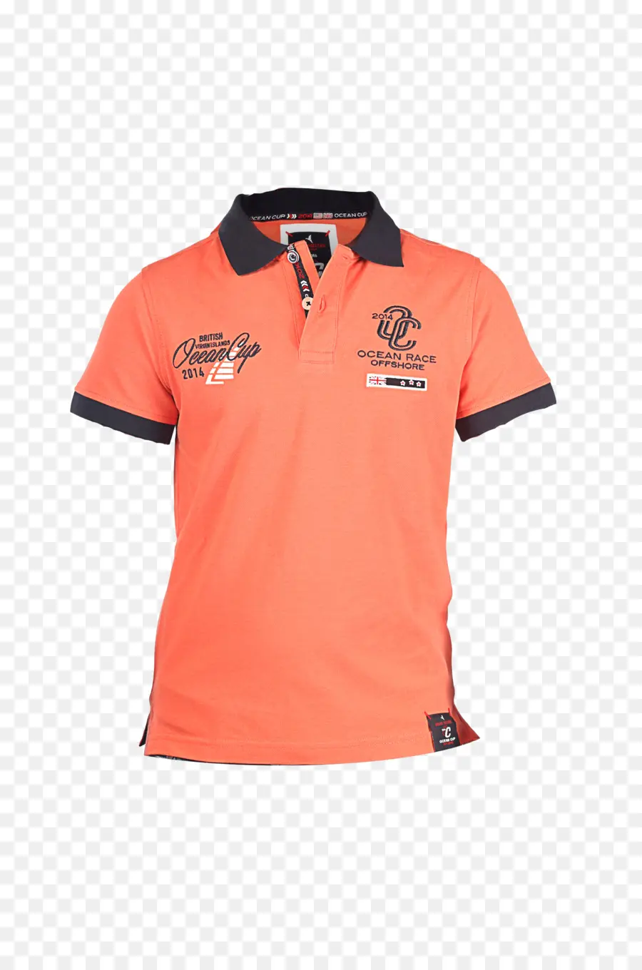 Polo Laranja，Colarinho PNG