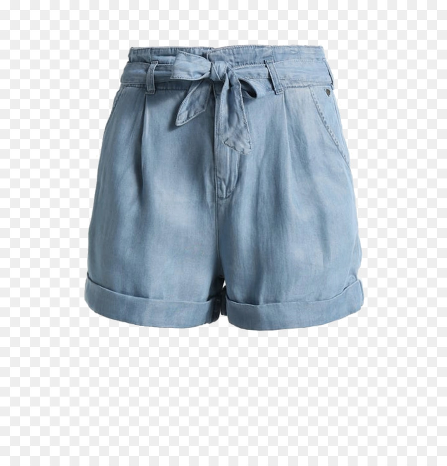 Shorts Jeans，Azul PNG