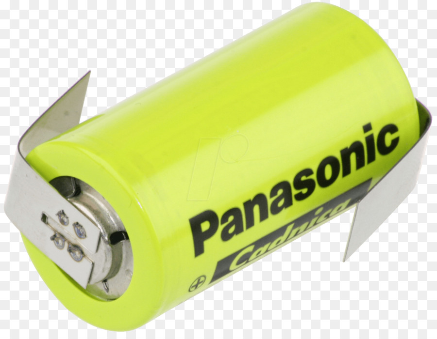 Bateria Panasonic，Amarelo PNG