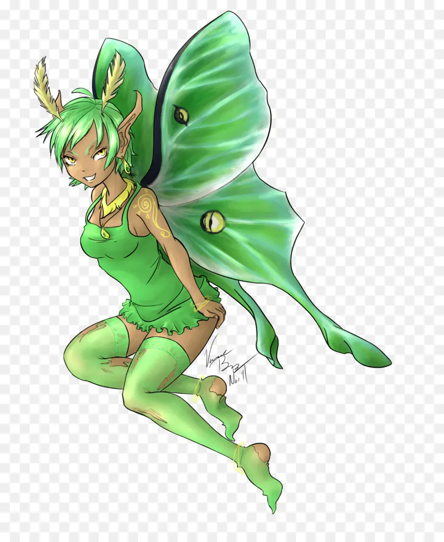 Fada Verde，Fantasia PNG