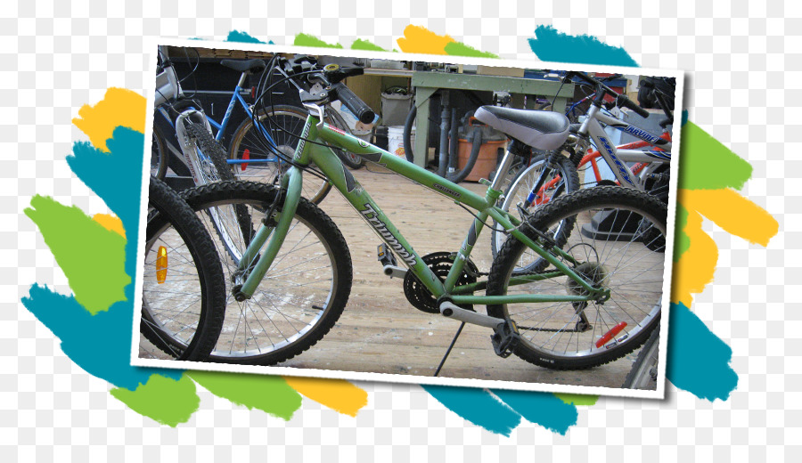 Quadros De Bicicleta，Rodas De Bicicleta PNG