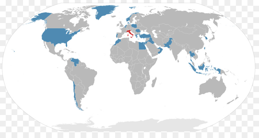 Mapa Mundial，Países PNG