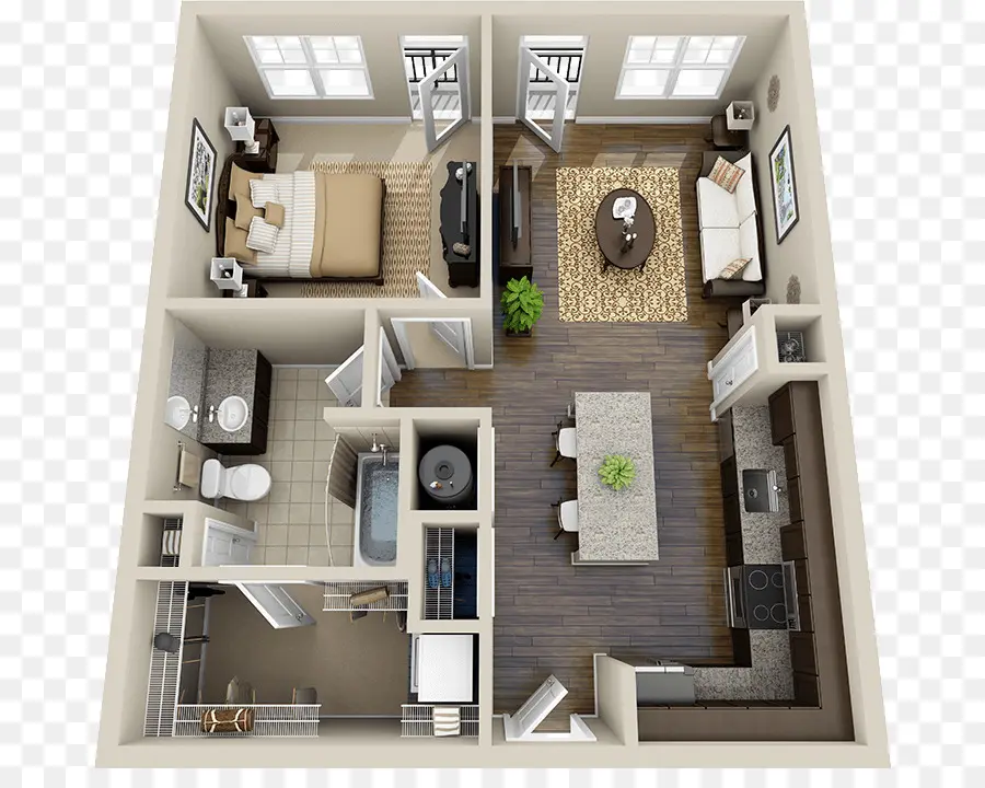 Layout Do Apartamento，Planta Baixa PNG