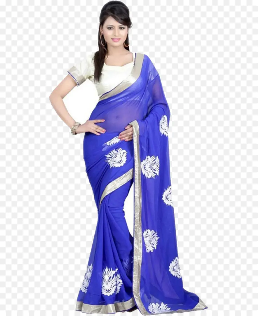 Saree Azul，Tradicional PNG