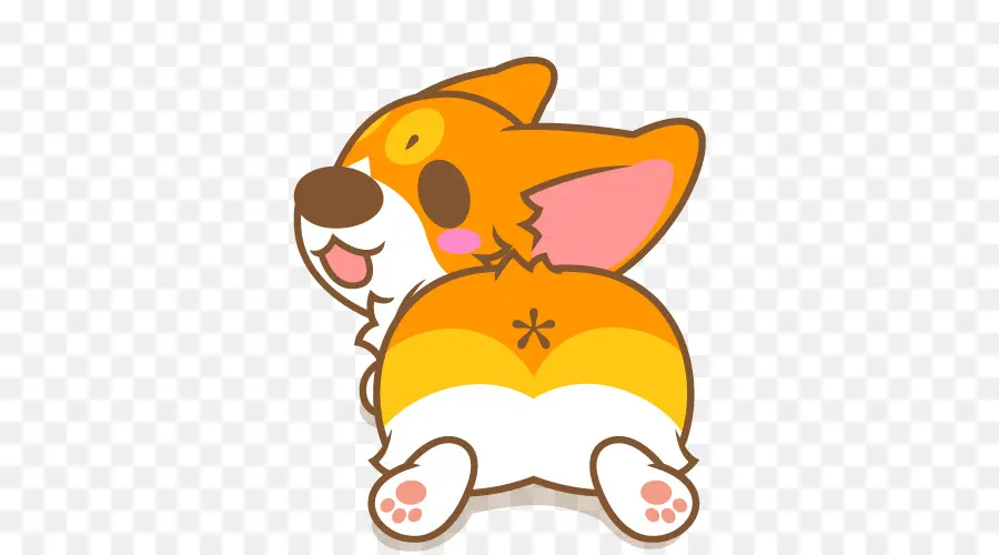 Corgi Fofo，Cachorro PNG