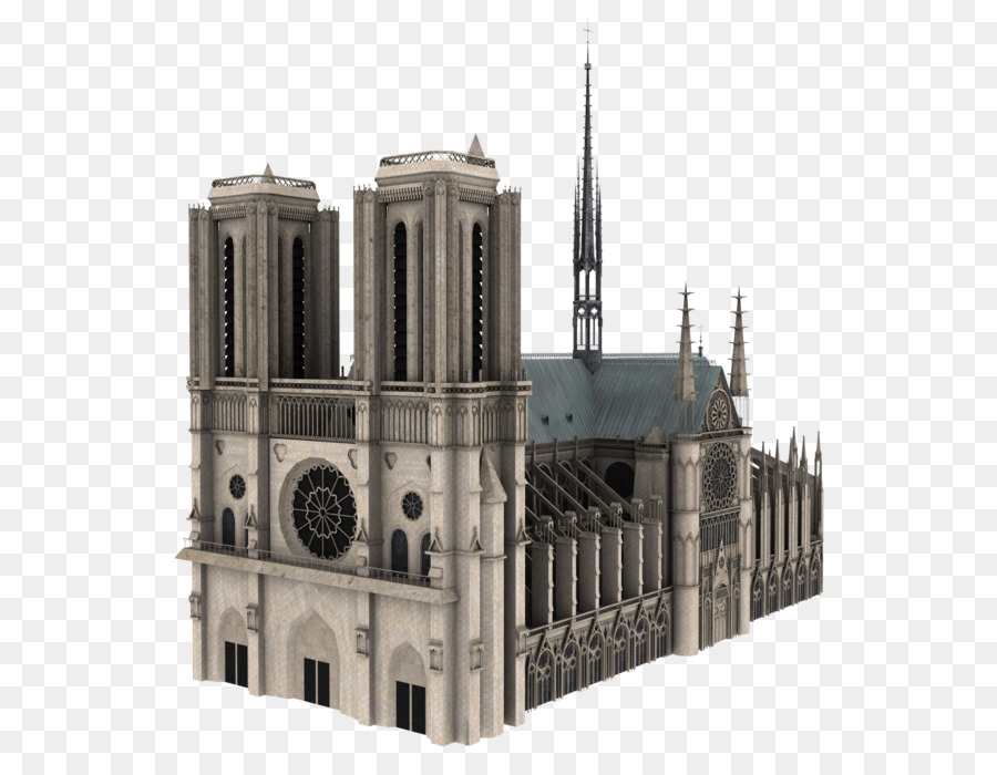 Catedral De Notre Dame，Arquitetura Gótica PNG