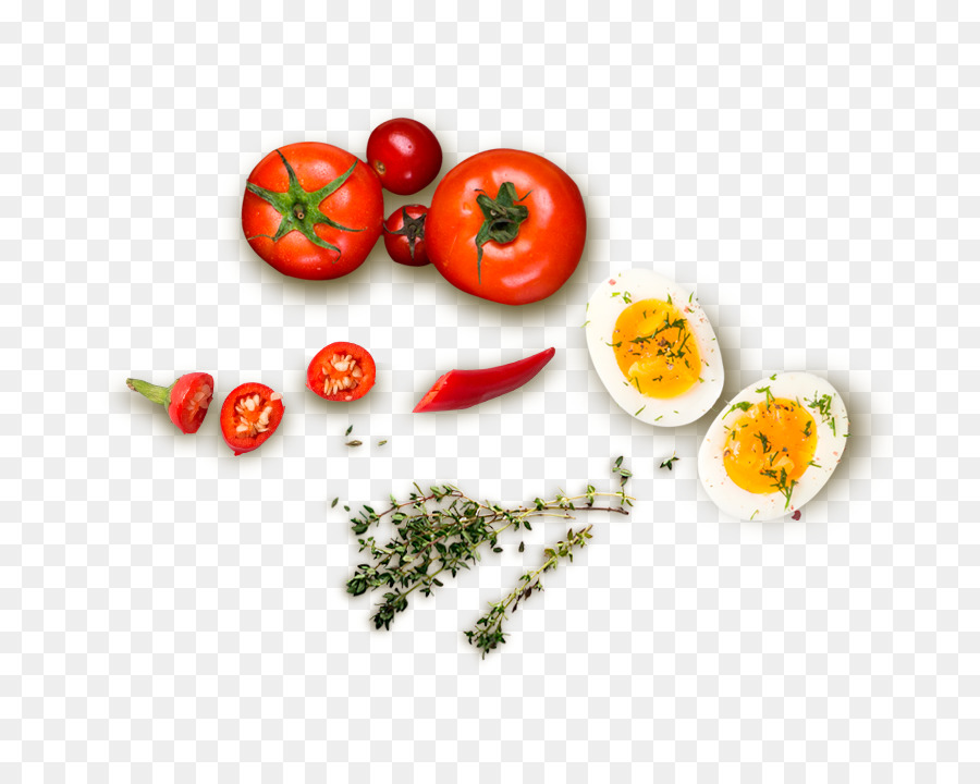 Tomates E Ovos，Vegetais PNG