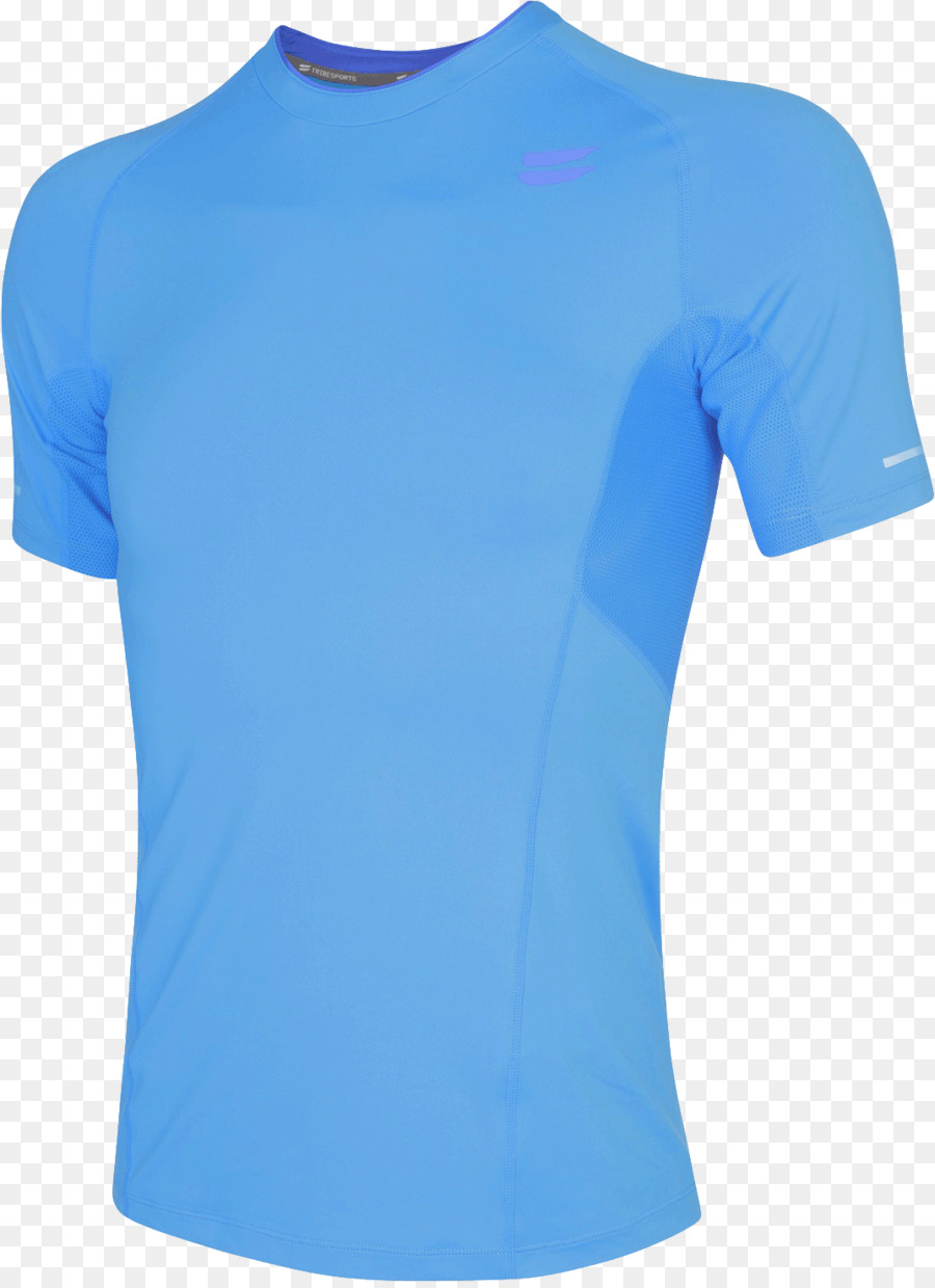 Camiseta Azul，Camiseta PNG