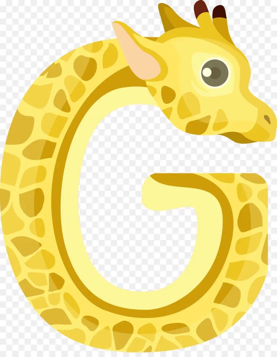 Girafa，Alfabeto PNG