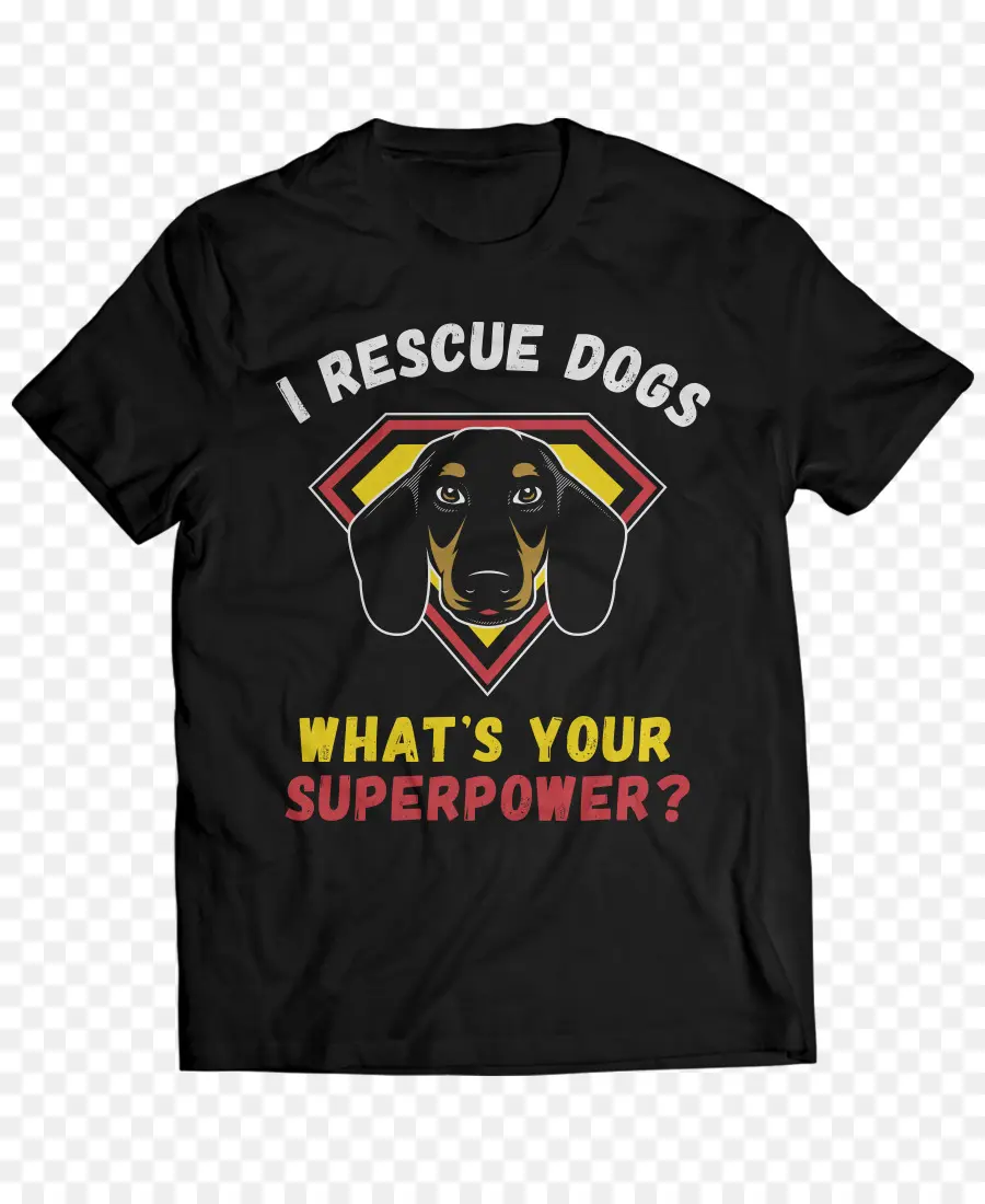 Camiseta De Resgate De Cachorro，Camiseta PNG