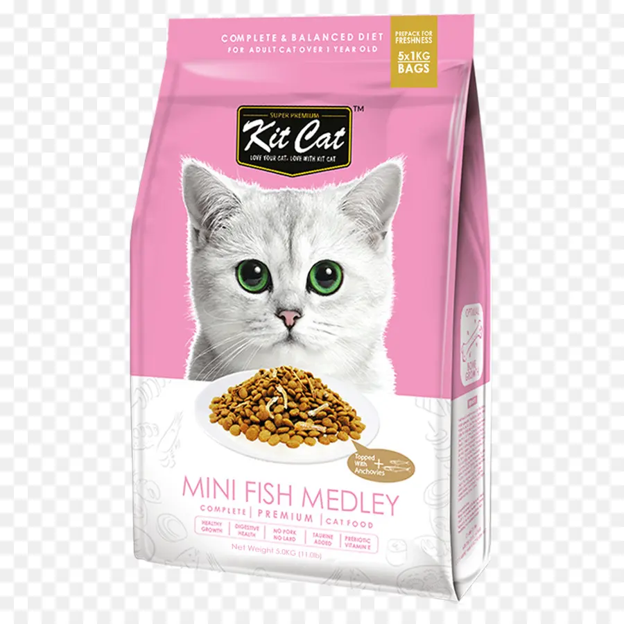 Saco De Comida De Gato，Gatinho PNG