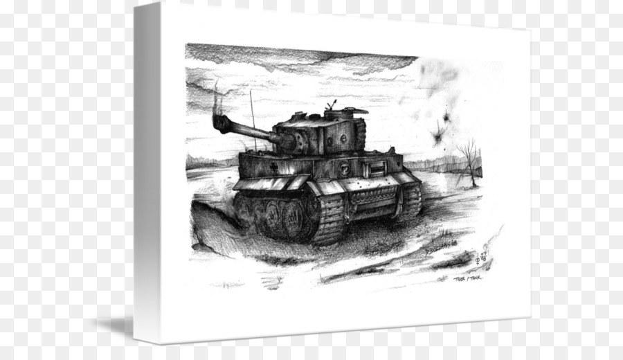 Churchill Tanque，Desenho PNG