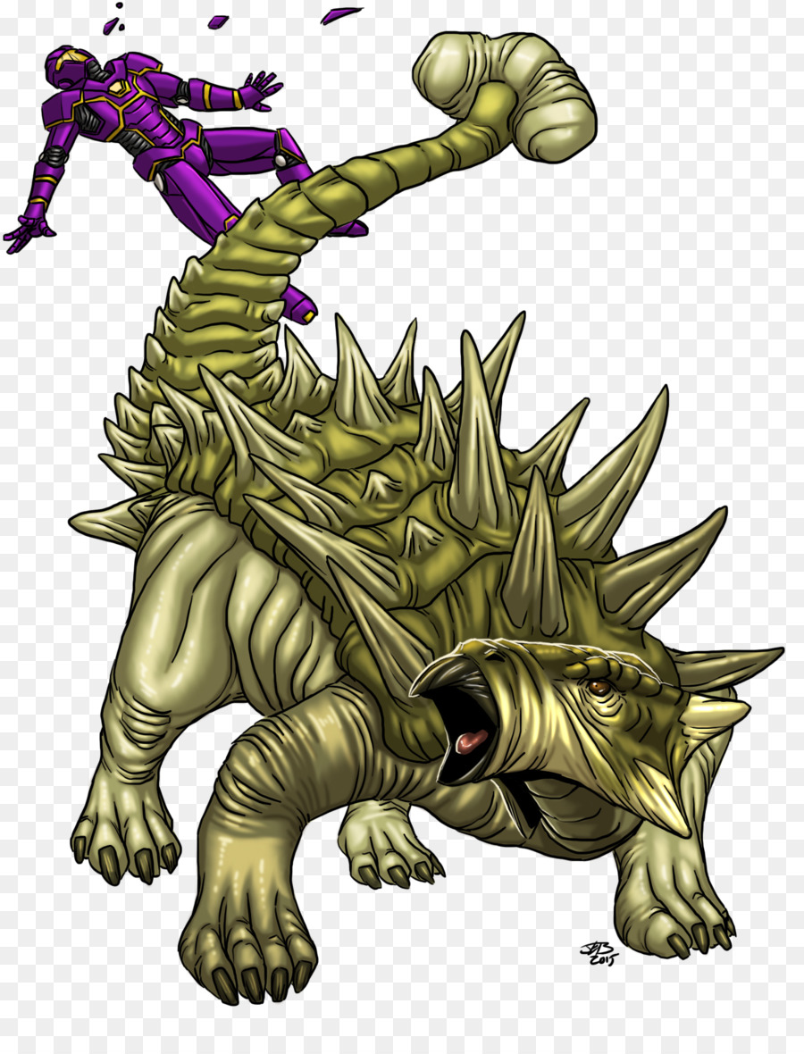 Dinossauro，Ankylosaurus PNG