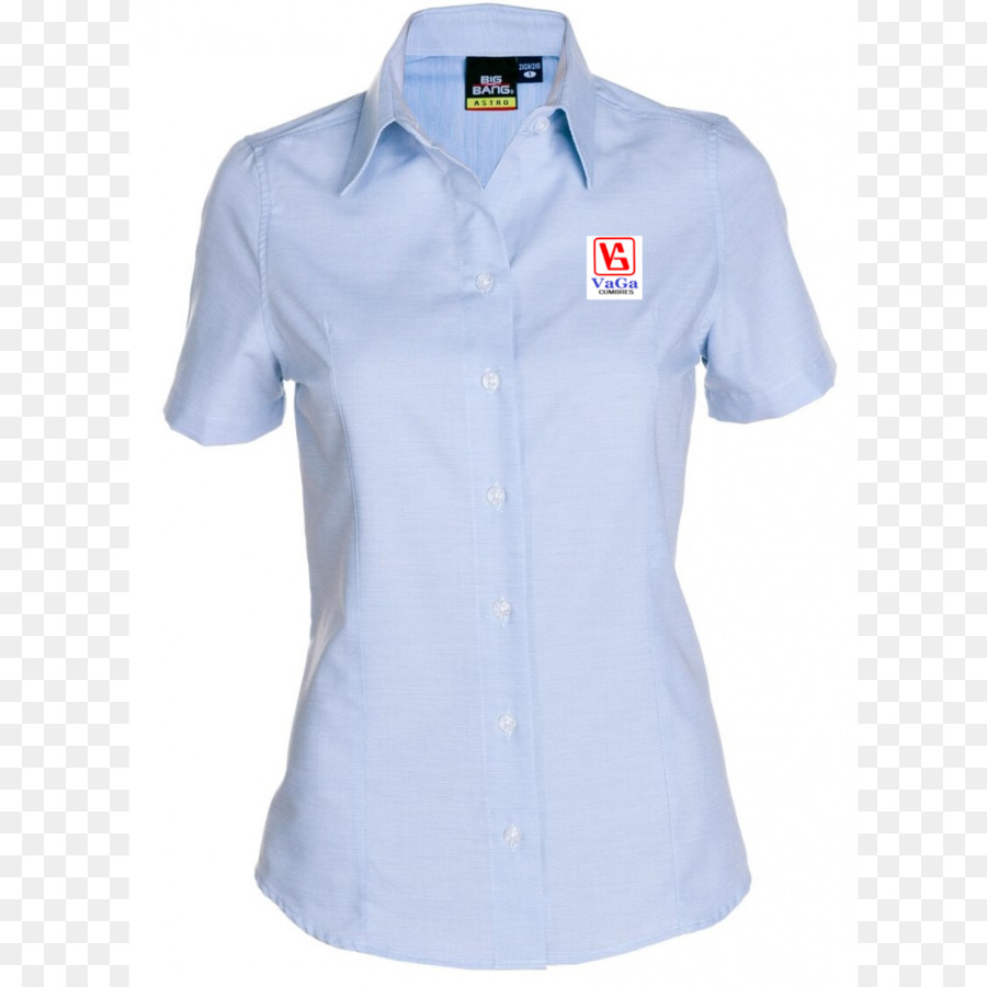 Camisa Azul，Botão PNG