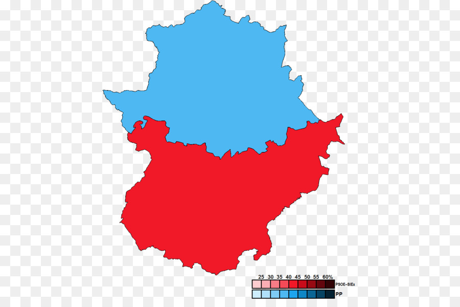 Extremadura，Extremaduran Regional Eleitoral De 2015 PNG