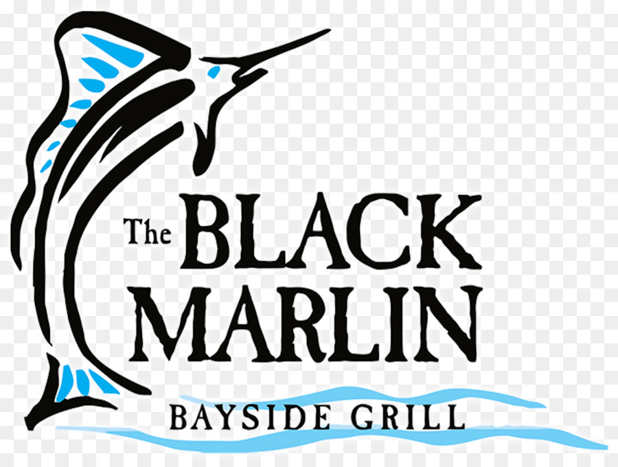 Logotipo Marlin Preto，Restaurante PNG