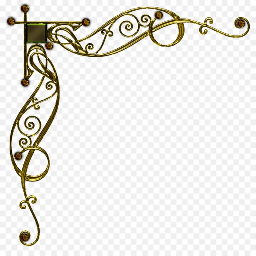 Canto Decorativo，Ornamento PNG