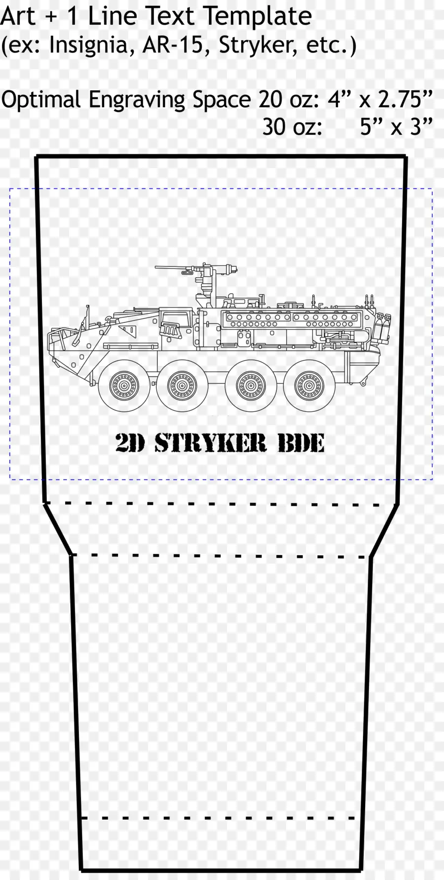 Stryker Bde，Gravação PNG