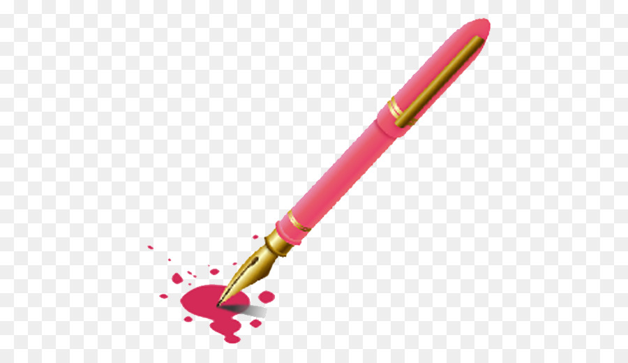 Caneta Esferográfica，Rosa M PNG