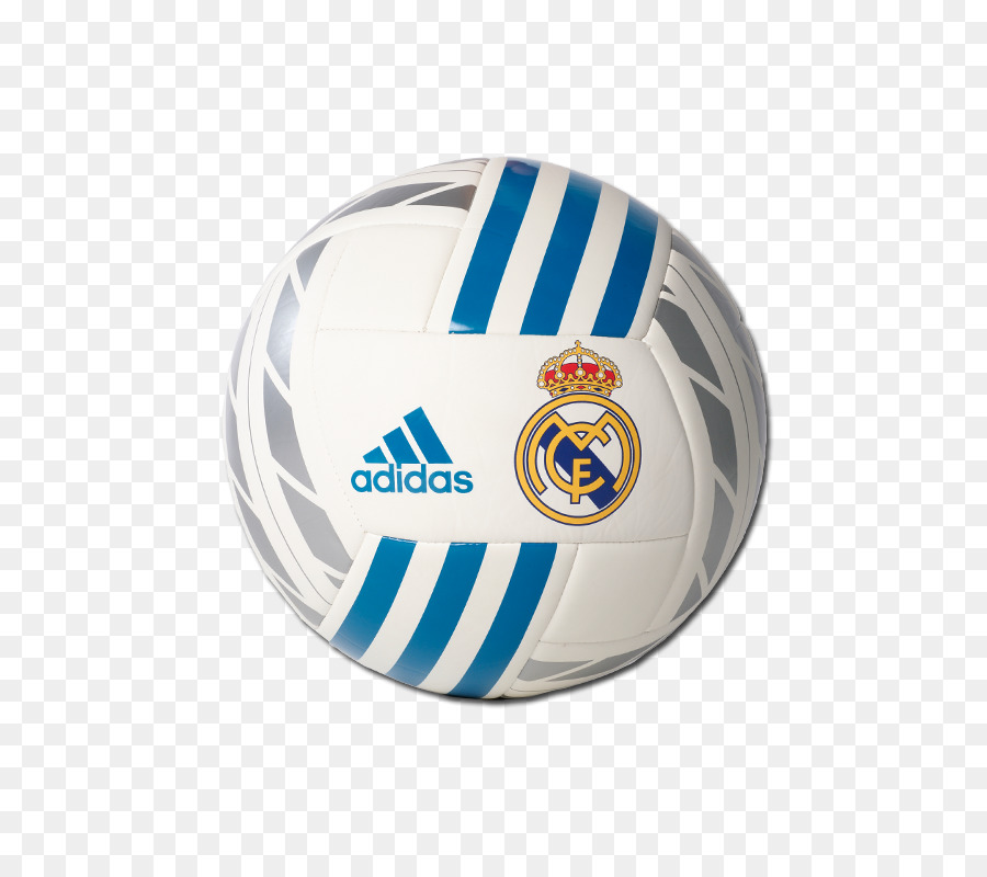 Bola De Futebol Branca E Azul，Real Madrid PNG