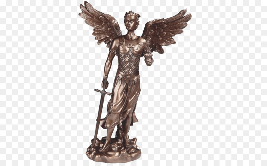 Escultura Em Bronze，Anjo PNG