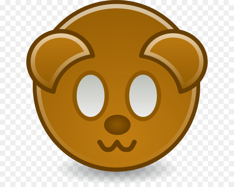 Cara De Urso，Marrom PNG