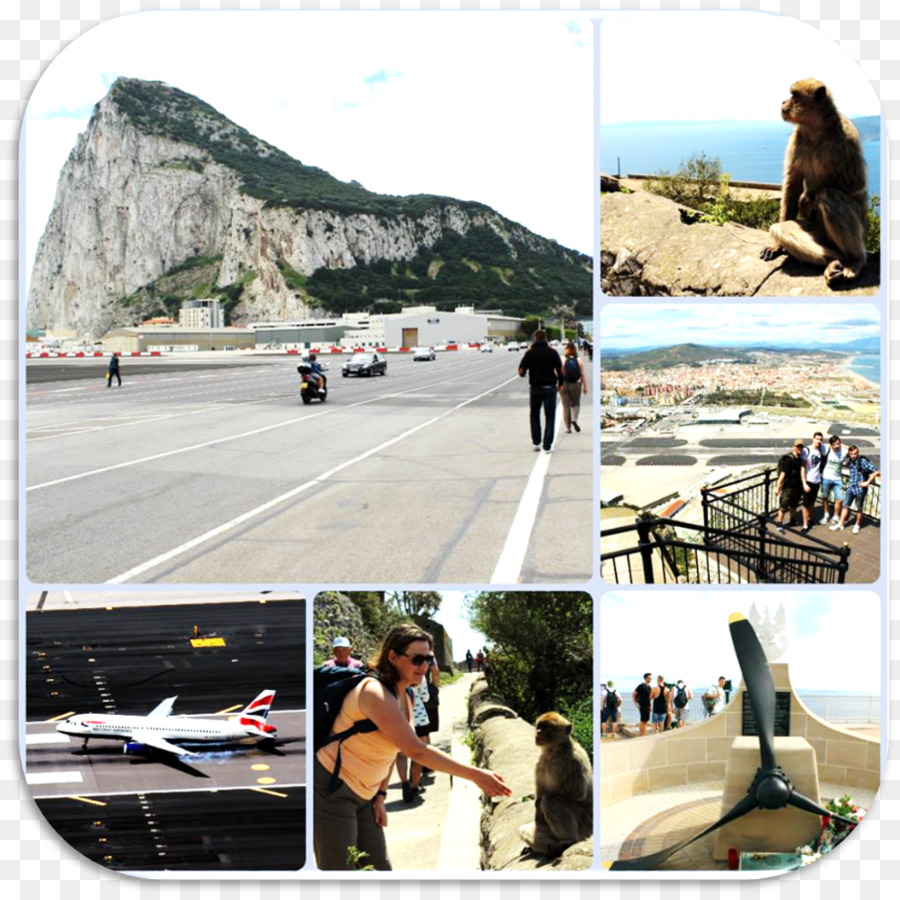 O Aeroporto Internacional De Gibraltar，Rock Of Gibraltar PNG